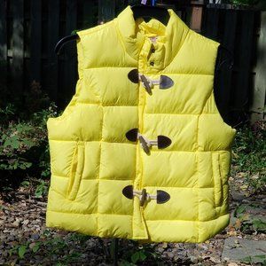 Girl's XL Arizona Puffer Vest Yellow